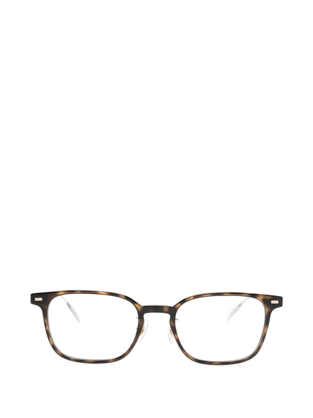  Montblanc Gafas Con Montura Rectangular - Marrón 