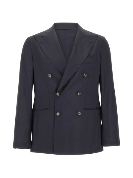  Montecore Blazer Con Doble Botonadura - Azul 