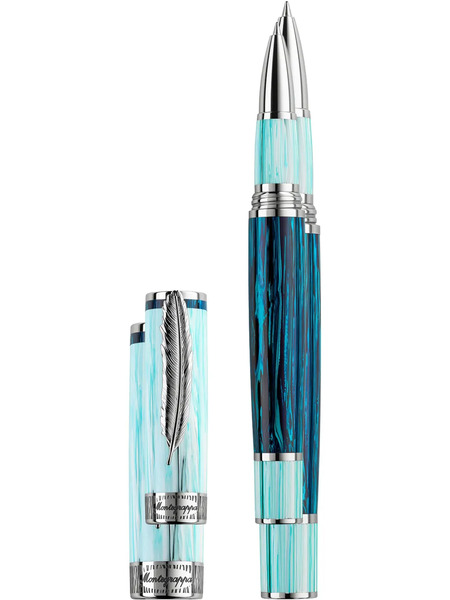  Montegrappa Bolígrafo Wild Artic - Azul 