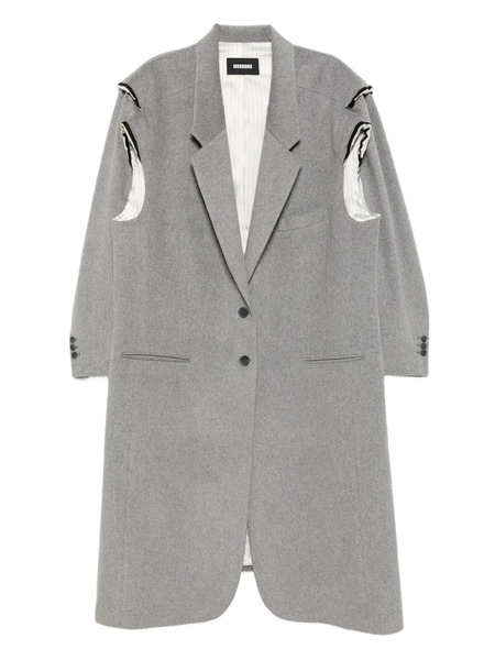 Moohong Abrigo Double - Gris 