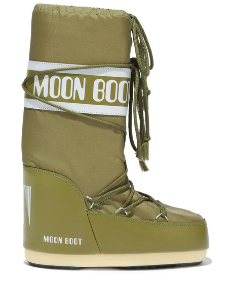  Moon Boot Botas De Nieve Con Logo Icon Estampado - Verde 