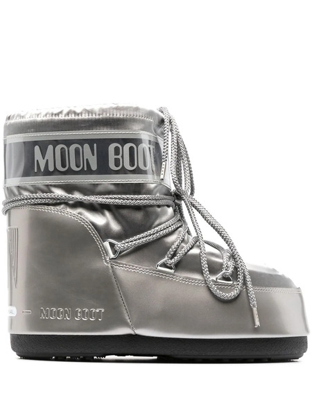  Moon Boot Botas De Nieve Icon Low - Plateado 