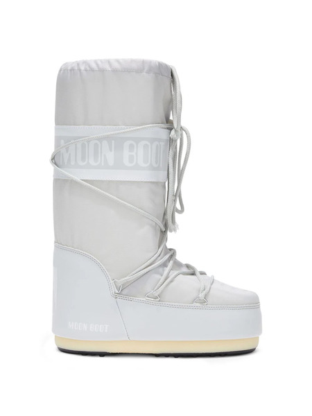  Moon Boot Kids Botas Con Logo Estampado - Gris 