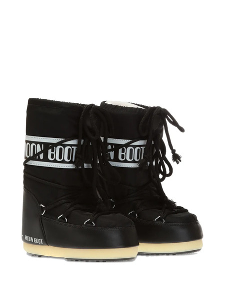  Moon Boot Kids Botas De Nieve Classic Nylon - Negro 
