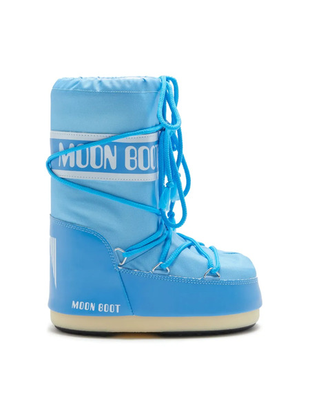  Moon Boot Kids Botas De Nieve Icon Con Franja Del Logo - Azul 