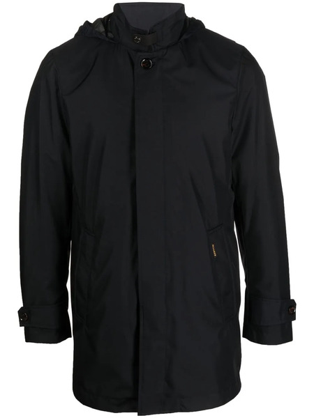  Moorer Abrigo Duca-gf Con Capucha - Azul 