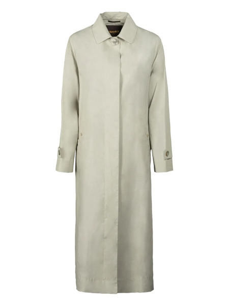  Moorer Gabardina Con Botones - Verde 
