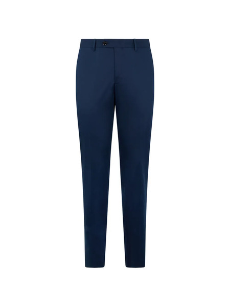  Moorer Pantalones Con Botones - Azul 