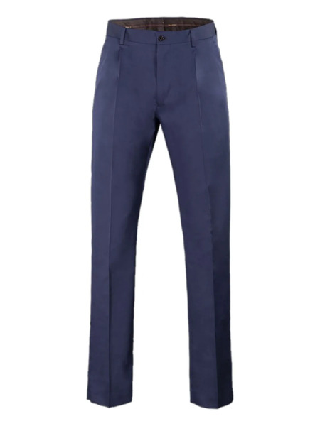  Moorer Pantalones De Vestir Rectos - Azul 