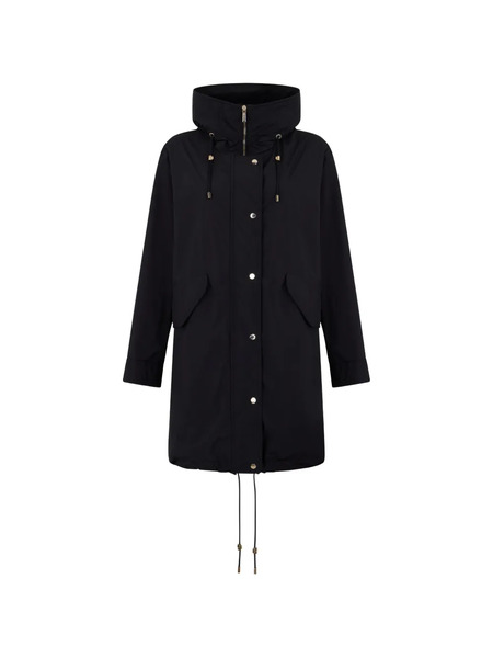  Moorer Parka Con Capucha - Negro 