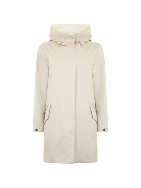 Moorer Parka Con Capucha - Neutro 