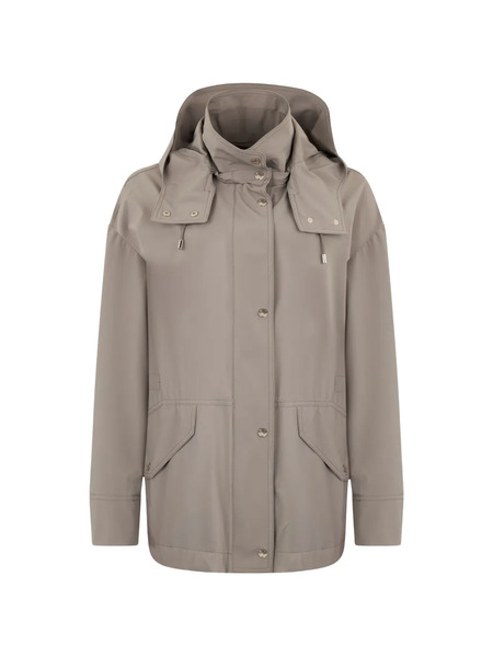  Moorer Parka Con Capucha - Neutro 