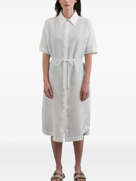 Moorer Vestido Midi Linai-glx - Blanco 