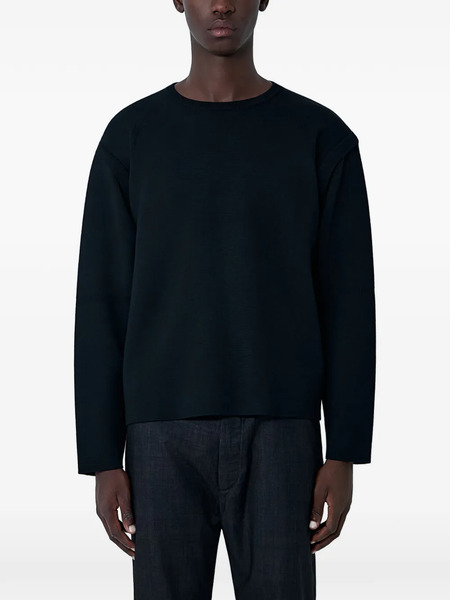  Moos Studio Jersey Con Cuello Redondo - Negro 