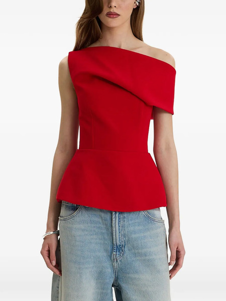  Moos Studio Top Edit Con Hombros Descubiertos - Rojo 