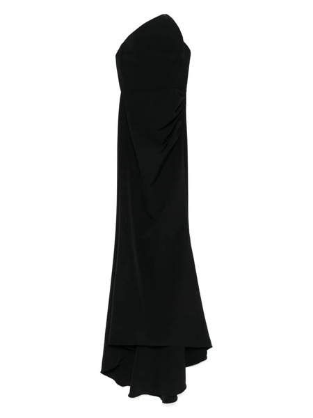  Moos Studio Vestido Largo Triangle Of Love - Negro 