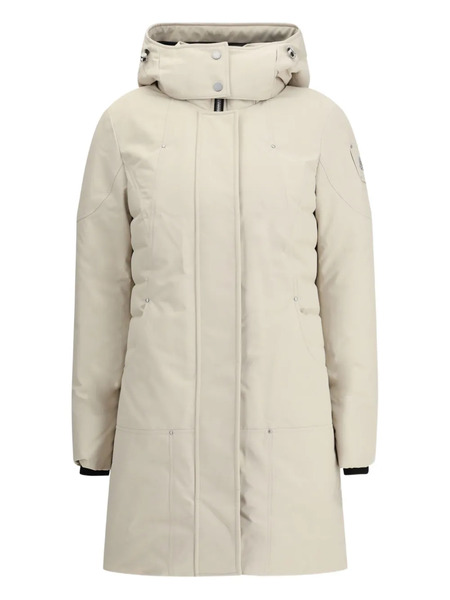  Moose Knuckles Parka Cloud Con Capucha - Neutro 