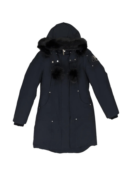  Moose Knuckles Parka Con Capucha - Azul 