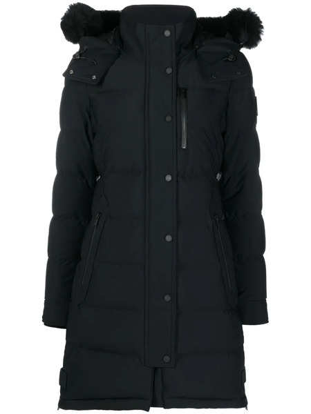  Moose Knuckles Parka Watershed Con Capucha - Negro 