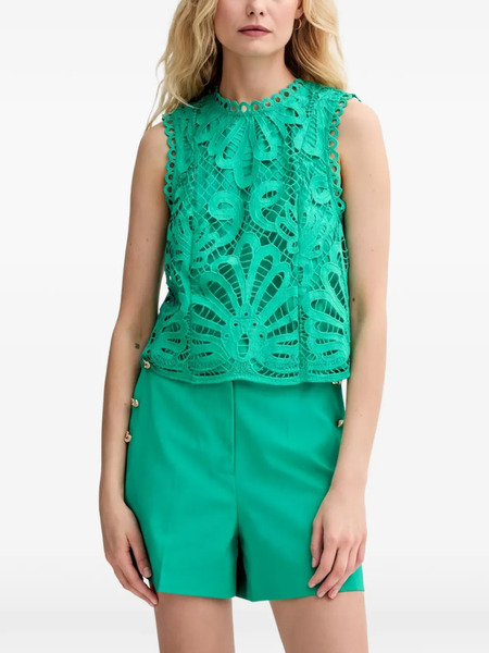  Morgan Top Osla Sin Mangas - Verde 
