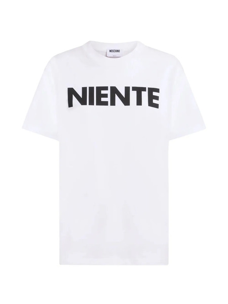  Moschino Camiseta Con Motivo Gráfico - Blanco 