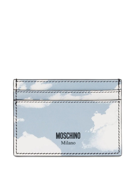  Moschino Cartera Archive Clouds - Azul 