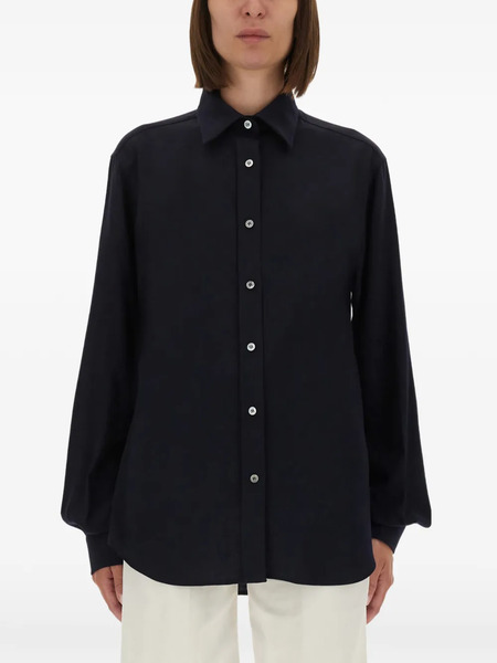  Moschino Falda Con Botones - Azul 