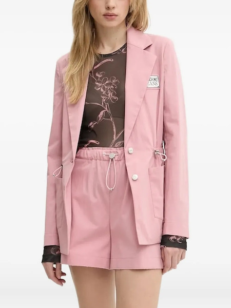  Moschino Jeans Blazer Con Botones - Rosa 