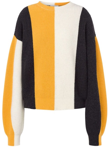  Moschino Jeans Jersey De Canalé - Amarillo 