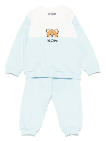  Moschino Kids Chándal Con Logo - Azul 