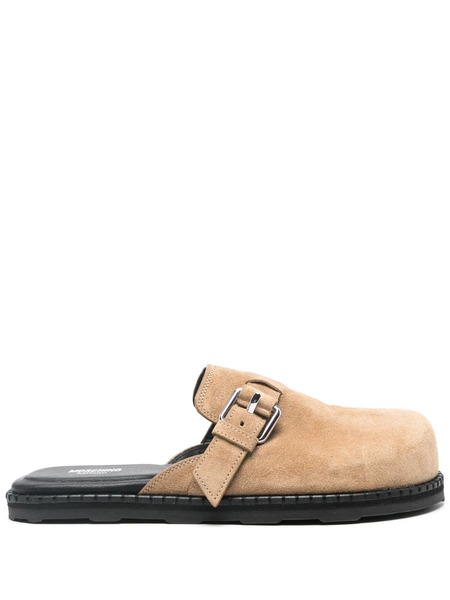  Moschino Mules Lisos - Neutro 