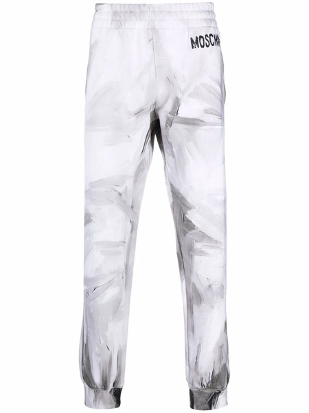  Moschino Pantalones De Chándal Con Logo - Blanco 