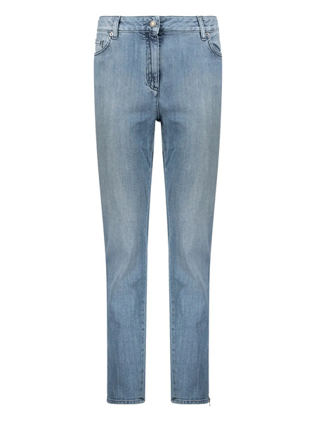  Moschino Vaqueros Con Efecto Lavado - Azul 