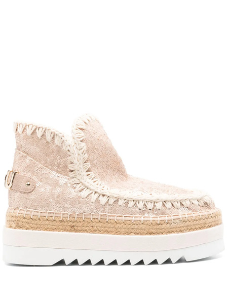 Mou Botas Con Lentejuelas - Neutro 