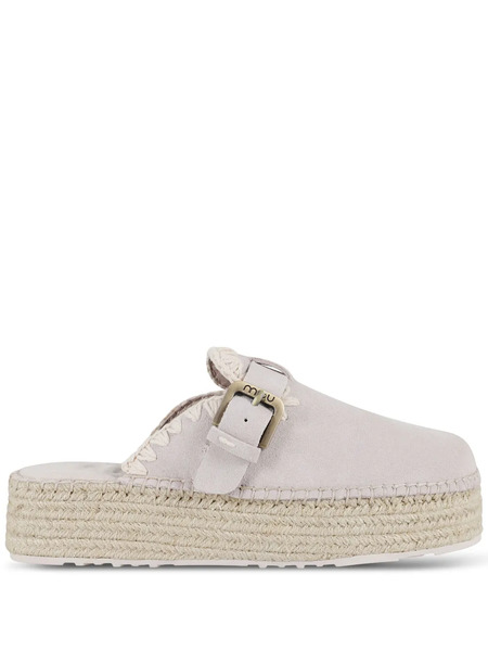  Mou Slippers Con Logo - Gris 