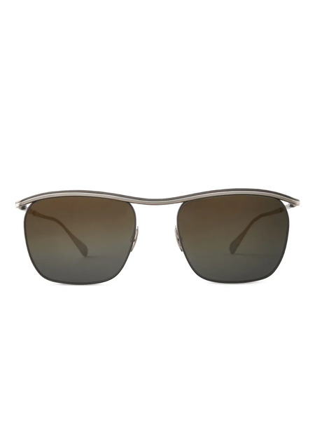  Mr. Leight Gafas De Sol Con Montura Rectangular - Dorado 