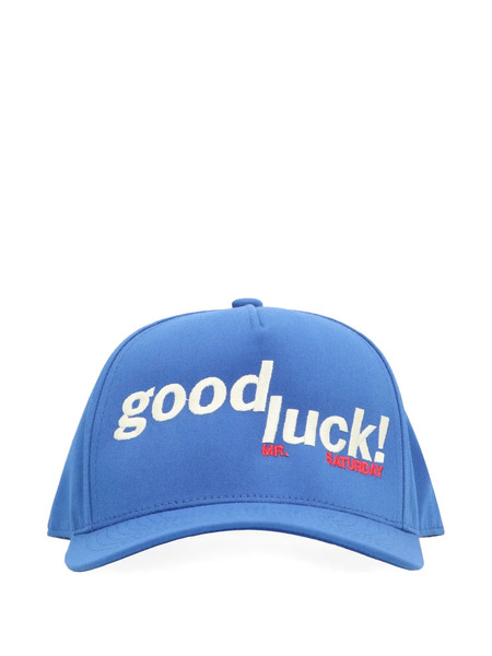  Mr. Saturday Gorra Bordada - Azul 