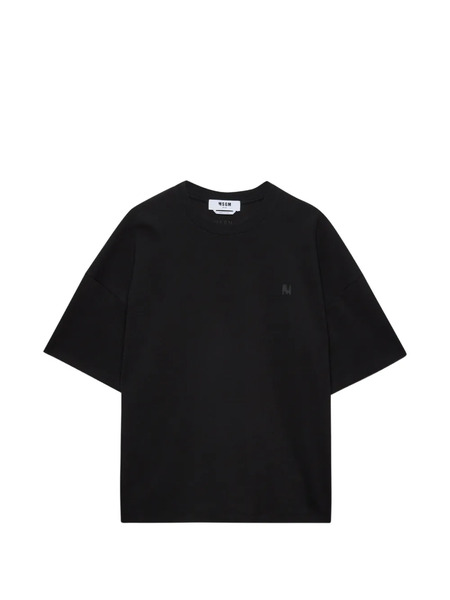  Msgm Camiseta Con Logo - Negro 