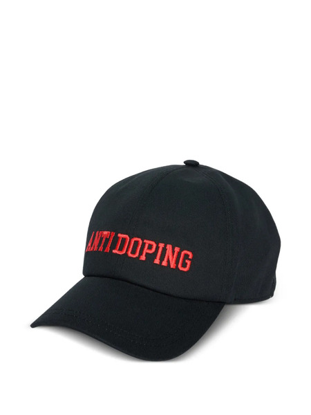  Msgm Gorra Bordada - Negro 