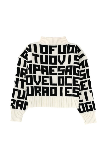  Msgm Jersey Corto De Manga Larga - Neutro 