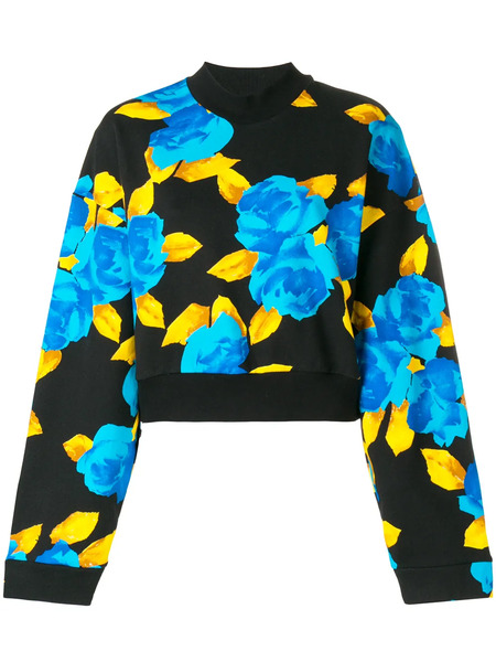 Msgm Jersey Corto - Negro 