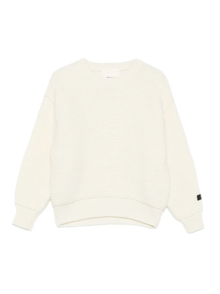  Msgm Kids Jersey De Canalé - Neutro 