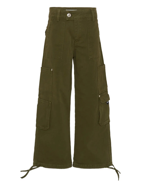  Msgm Kids Pantalones Cargo - Verde 