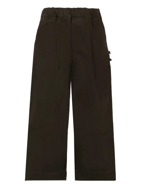  Msgm Kids Pantalones Plisados - Negro 