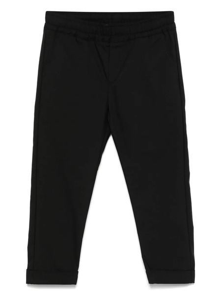  Msgm Kids Pantalones Slim - Negro 
