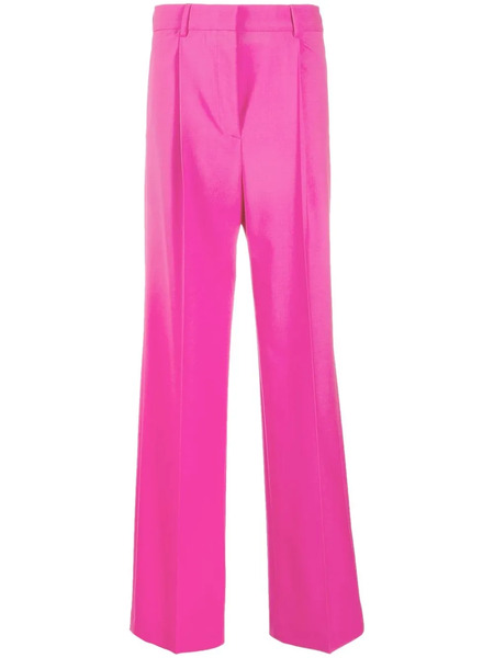  Msgm Pantalones Rectos - Rosa 