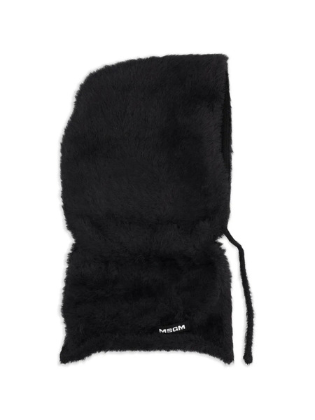  Msgm Pasamontañas Con Logo - Negro 