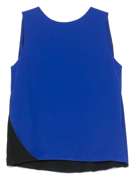  Msgm Top Bicolor - Azul 