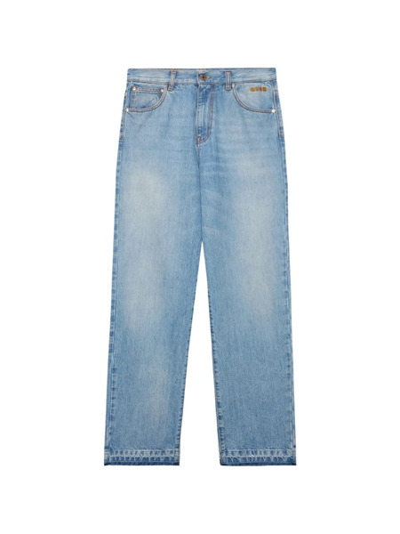  Msgm Vaqueros Con Cinco Bolsillos - Azul 