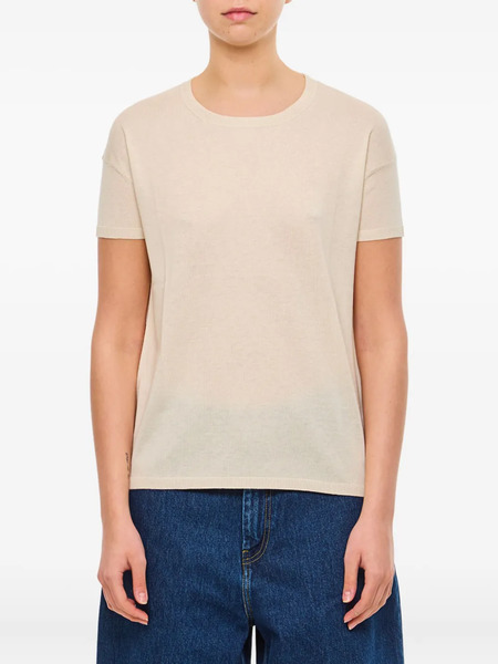  M.s.m. Camiseta Con Cuello Redondo - Neutro 